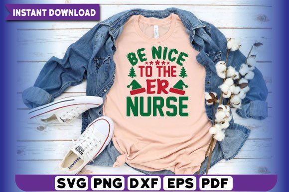 ER Nurse Graphics for T-Shirt Designs