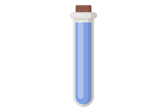 Medical Lab Graphics: Test Tube Illustrations