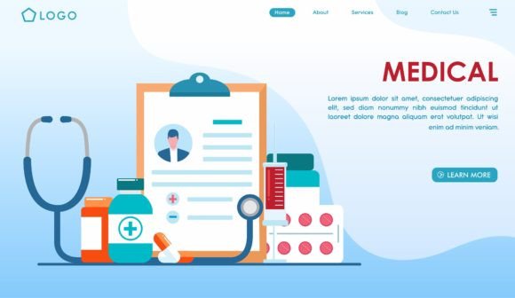 Medical Pharmacy Graphics and Illustrations Review