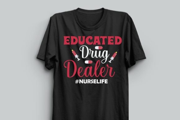 Nurse Lover Shirt Design 87: Graphics & Print Templates