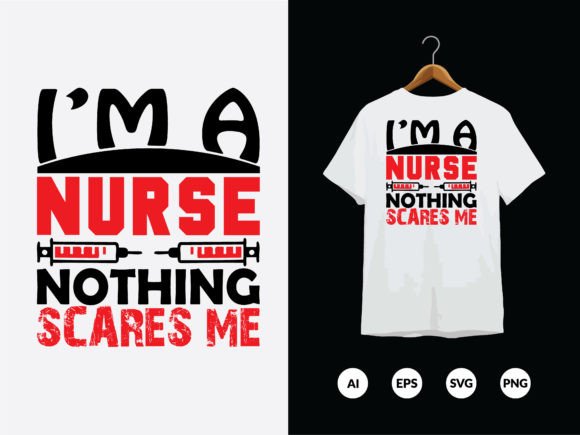 Nurse T-Shirt Design - 04: Graphics for T-Shirt Designs