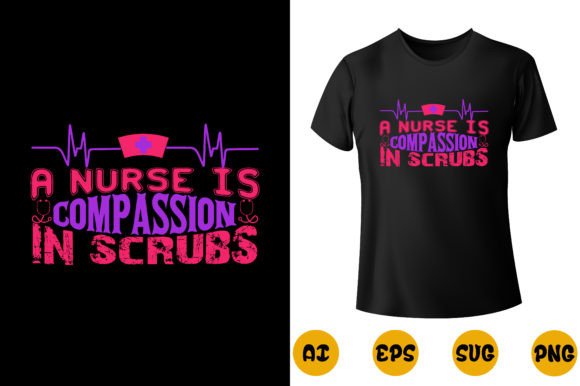 Nurse T-Shirt Design 13: Graphics for T-Shirt Designs