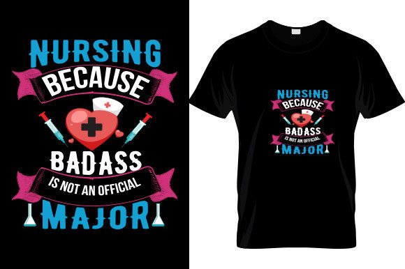Reviewing the Nurse Because Badass Design for Embroidery