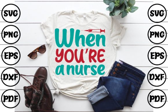 When You’re a Nurse: Graphics for Print Templates